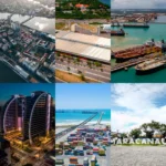 Nas imagens há vários pontos estratégicos da região do Nordeste como: Porto Digital, Suape, Centro de convenções de Recife, também temos o Edificio BS design, Porto Pécem e Maracanaú em Fortaleza.